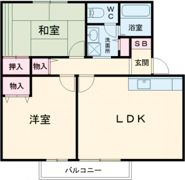 コンフォールYASUの間取り画像