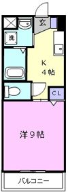 シンフォニー大園の間取り画像