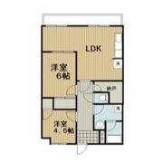マンション桂の間取り画像