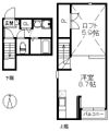 メザニーK周船寺の間取り画像