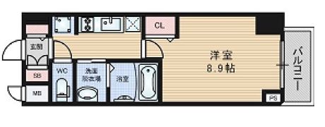 MJC神戸ハーバーウエストの間取り画像