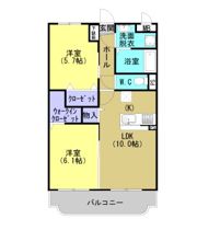 ミルフルールの間取り画像