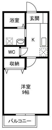 ベイサ―ジュ神戸の間取り画像