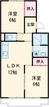ルミエール城北の間取り画像