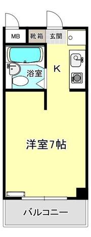 ウイングス北平野の間取り画像