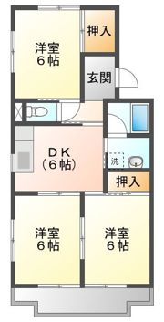 ルミエール城北の間取り画像