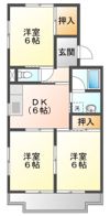 ルミエール城北の間取り画像
