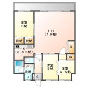 ベルレジョンの間取り画像