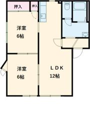 コートビレッジ高須Aの間取り画像