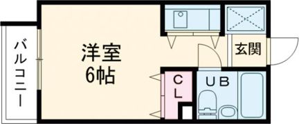 ジュネス福田の間取り画像