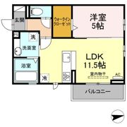 メゾン長栄の間取り画像