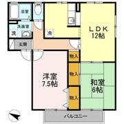 フレマリール高須 B棟の間取り画像