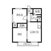 サントピアKの間取り画像
