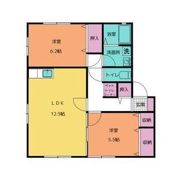 グラシア Cの間取り画像
