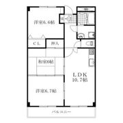 メゾンドピエールの間取り画像