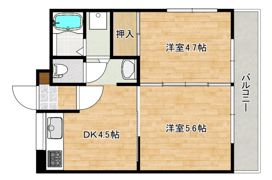 三筋川コーポの間取り画像