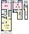ヴァンヴェールⅤの間取り画像