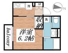 ISフィオーレ天台の間取り画像