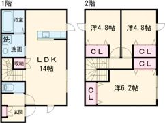 ミカエル ビレッジ区画5の間取り画像