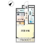 りんくうヴェルジェの間取り画像