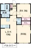 ハイムしょうぶ園の間取り画像