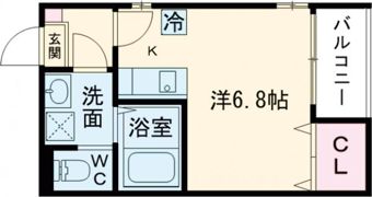 ハーモニーテラス塚本Ⅱの間取り画像