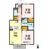 クレールシャンブル Bの間取り画像
