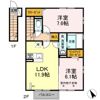 エレガンシエルの間取り画像