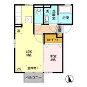 アロンディール Ⅰの間取り画像