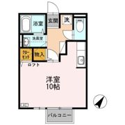 セジュール坂町 Aの間取り画像