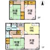 三門荘舩橋 Ⅰ棟 Ⅰ棟-1の間取り画像