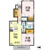 グリーンパーク市原B棟の間取り画像