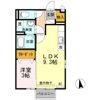 アクシス南島田 D棟の間取り画像