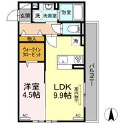 ライジング サンの間取り画像