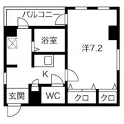 ジュネス上飯田の間取り画像
