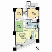 ライオンズステーションプラザ勝川弐番館の間取り画像