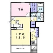 ベル ハーモニーの間取り画像