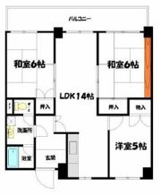 ブエナビスタ姫路青山イーストの間取り画像