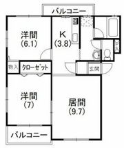 コンフォードIの間取り画像