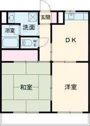 メゾンドフルールの間取り画像