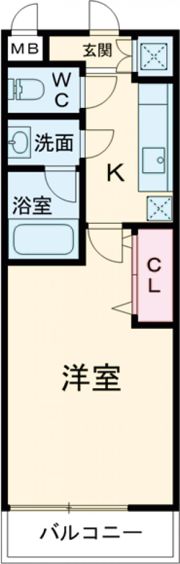 サンクローズの間取り画像