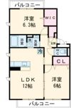 ファミーユ・Mの間取り画像
