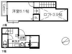 DCT大橋の間取り画像