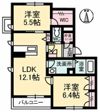 リラフォートManaの間取り画像