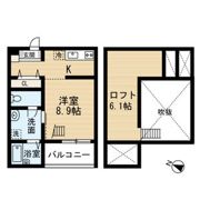 アソシエⅡ(アソシエツー)の間取り画像