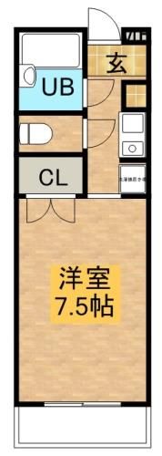 マメゾン21の間取り画像