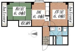 フローレンス江南の間取り画像