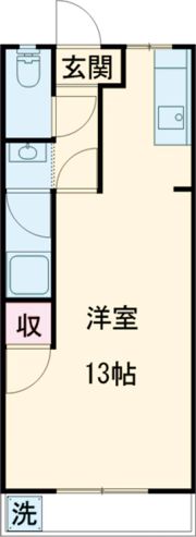 サンシャインの間取り画像