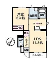 フォルテ C棟の間取り画像