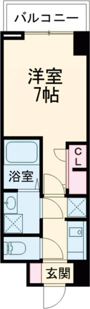 S-RESIDENCE高井田Central（セントラル）の間取り画像